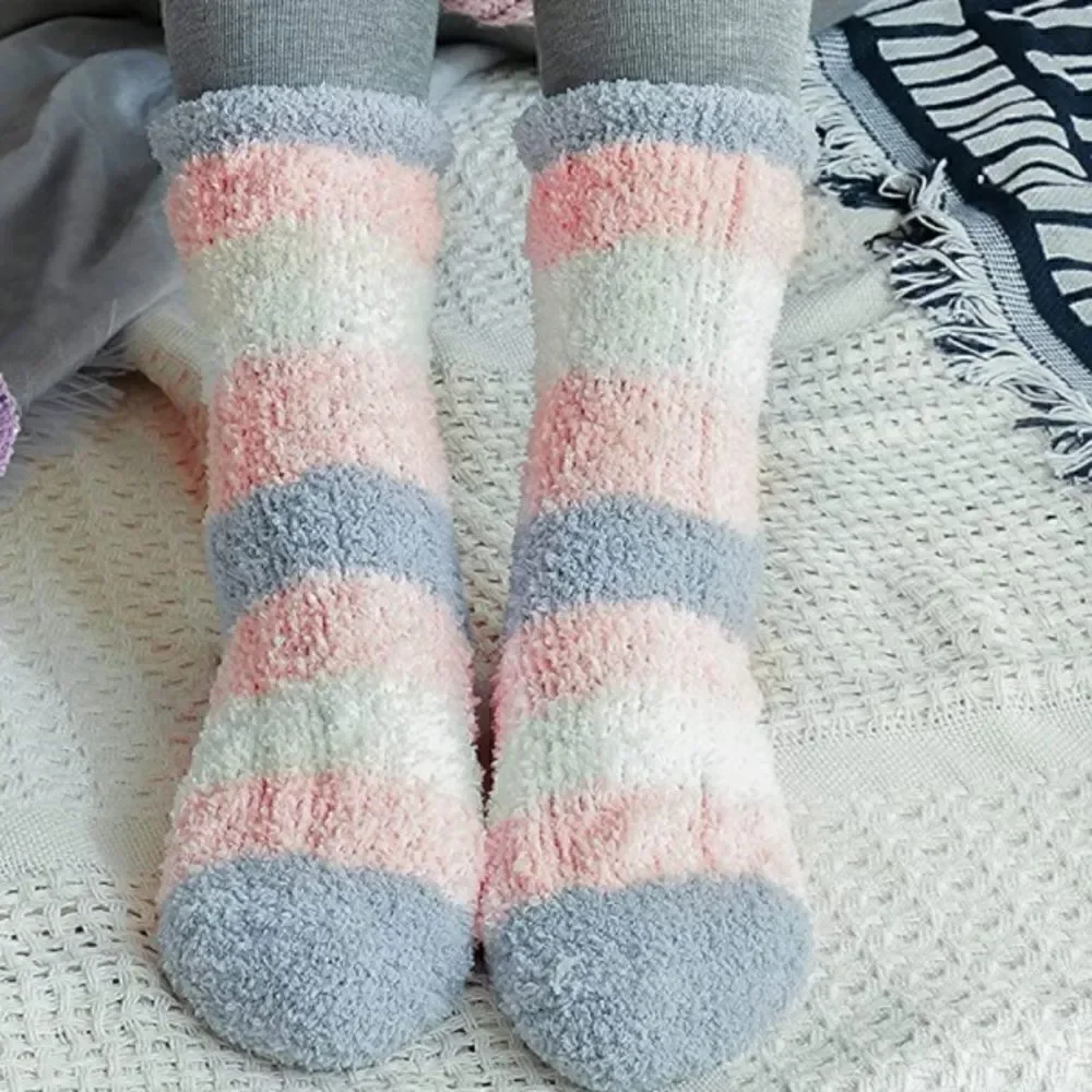 Fuzzy winter socks